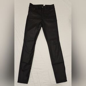H&M Faux Leather Pants
